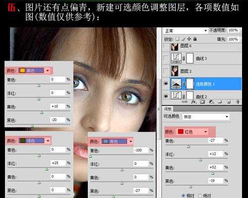 Photoshop 调出人物照片淡黄质感色调