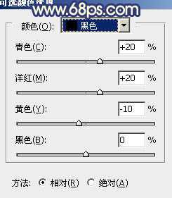 Photoshop将外景人物图片调制出时尚的淡调蓝紫色效果