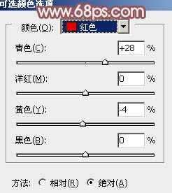 Photoshop将室内人物图片调制出粉嫩的淡红色