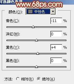 Photoshop将草地人物图片调制出梦幻的淡红色效果