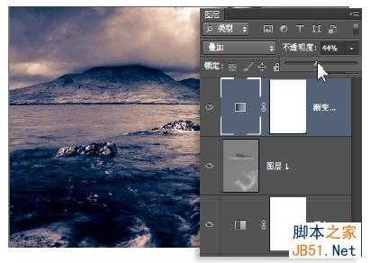 Photoshop应用分离色调将海边图片打造复古风光