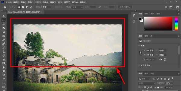 PhotoShop 2021如何一键替换天空 ps新功能替换天空图片教程